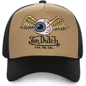 lippikset-kaareva-rekka-ruskea-snapback-mou-von-dutch