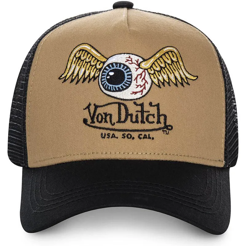 lippikset-kaareva-rekka-ruskea-snapback-mou-von-dutch