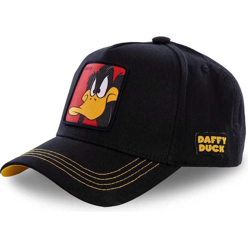lippikset-kaareva-musta-snapback-daf3-tupu-ankka-looney-tunes-capslab lippikset-kaareva-musta-snapback-daf3-tupu-ankka-looney-tunes-capslab
