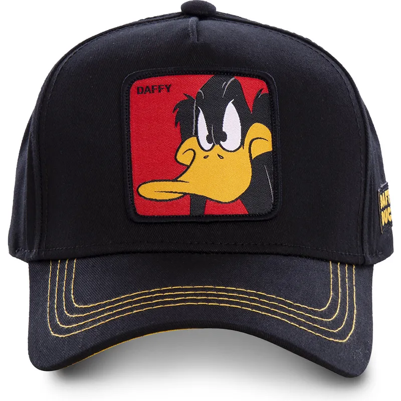 lippikset-kaareva-musta-snapback-daf3-tupu-ankka-looney-tunes-capslab lippikset-kaareva-musta-snapback-daf3-tupu-ankka-looney-tunes-capslab