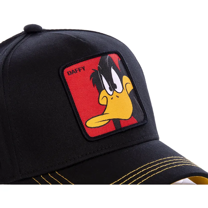 lippikset-kaareva-musta-snapback-daf3-tupu-ankka-looney-tunes-capslab lippikset-kaareva-musta-snapback-daf3-tupu-ankka-looney-tunes-capslab