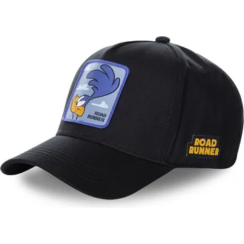lippikset-kaareva-musta-snapback-roa3-maantiekiitaja-looney-tunes-capslab