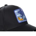 lippikset-kaareva-musta-snapback-roa3-maantiekiitaja-looney-tunes-capslab