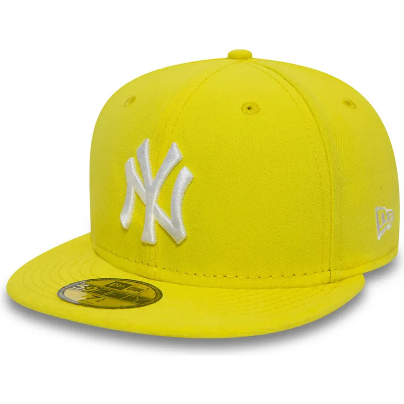 lippikset-littea-keltainen-istuva-59fifty-essential-new-york-yankees-mlb-new-era
