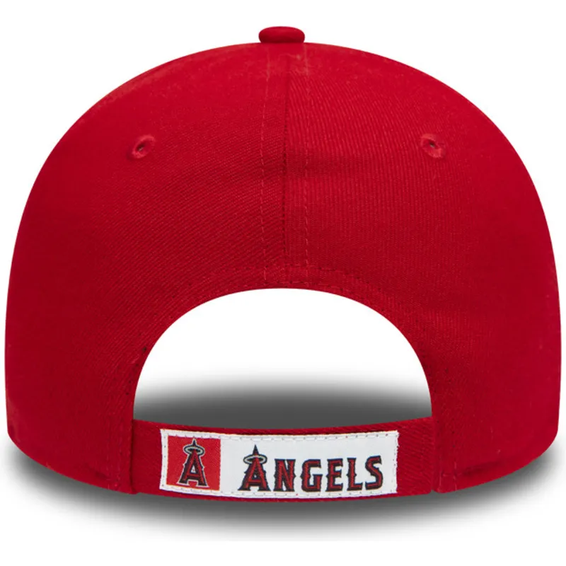 lippikset-kaareva-punainen-saadettava-nauha-9forty-the-league-los-angeles-angels-mlb-new-era