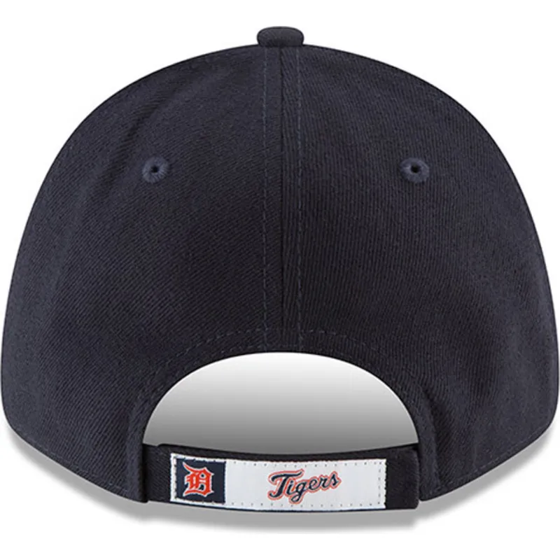 lippikset-kaareva-laivastonsininen-saadettava-nauha-9forty-the-league-detroit-tigers-mlb-new-era