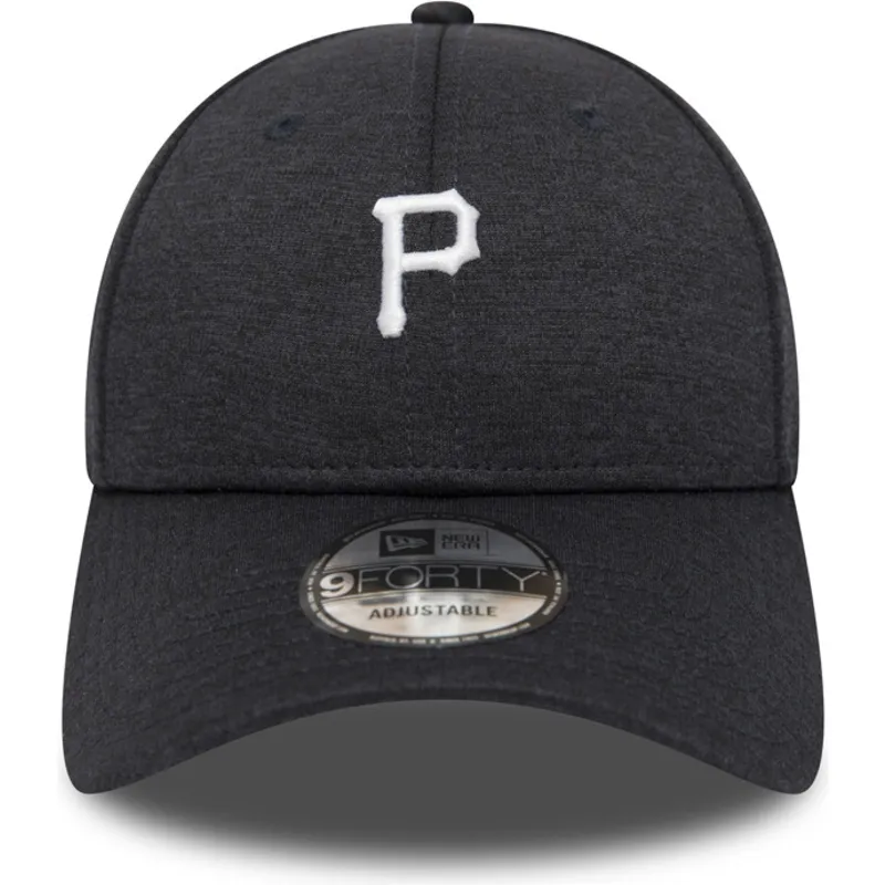 lippikset-kaareva-musta-saadettava-nauha-9forty-shadow-tech-pittsburgh-pirates-mlb-new-era