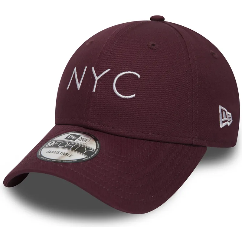 lippikset-kaareva-punainen-saadettava-nauha-9forty-essential-nyc-new-era
