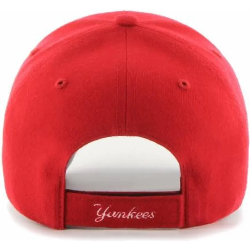 lippikset-kaareva-punainen-saadettava-nauha-lapsille-mvp-new-york-yankees-mlb-47-brand