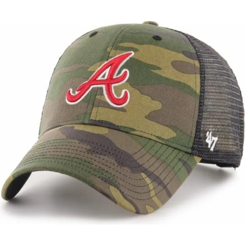 lippikset-kaareva-rekka-maastokuvio-snapback-mvp-branson-atlanta-braves-mlb-47-brand lippikset-kaareva-rekka-maastokuvio-snapback-mvp-branson-atlanta-braves-mlb-47-brand
