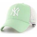 lippikset-kaareva-rekka-vihrea-snapback-mvp-flagship-new-york-yankees-mlb-47-brand