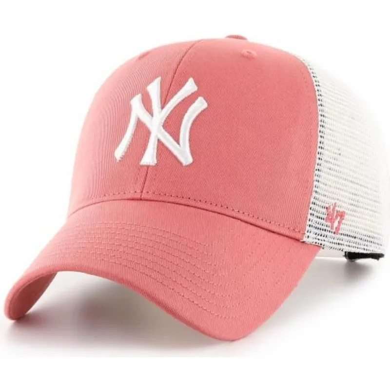 lippikset-kaareva-rekka-punainen-snapback-mvp-flagship-new-york-yankees-mlb-47-brand