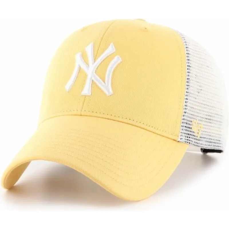 lippikset-kaareva-rekka-keltainen-snapback-mvp-flagship-new-york-yankees-mlb-47-brand