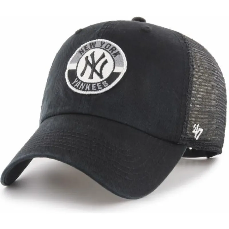 lippikset-kaareva-rekka-musta-snapback-clean-up-porter-new-york-yankees-mlb-47-brand