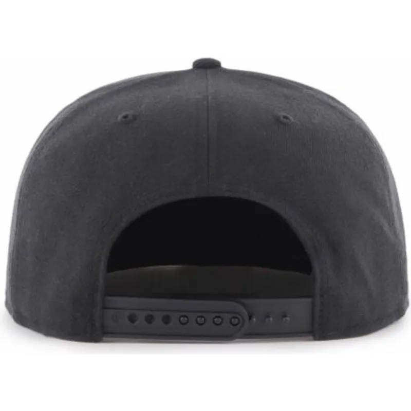 lippikset-littea-musta-snapback-captain-no-shot-san-jose-sharks-nhl-47-brand