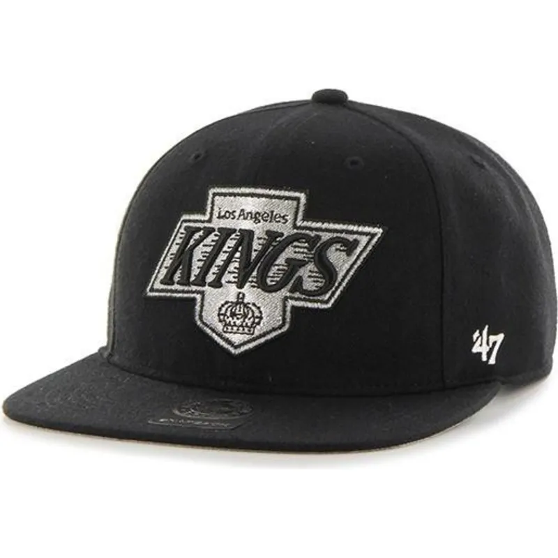 lippikset-littea-musta-snapback-captain-no-shot-los-angeles-kings-nhl-47-brand lippikset-littea-musta-snapback-captain-no-shot-los-angeles-kings-nhl-47-brand