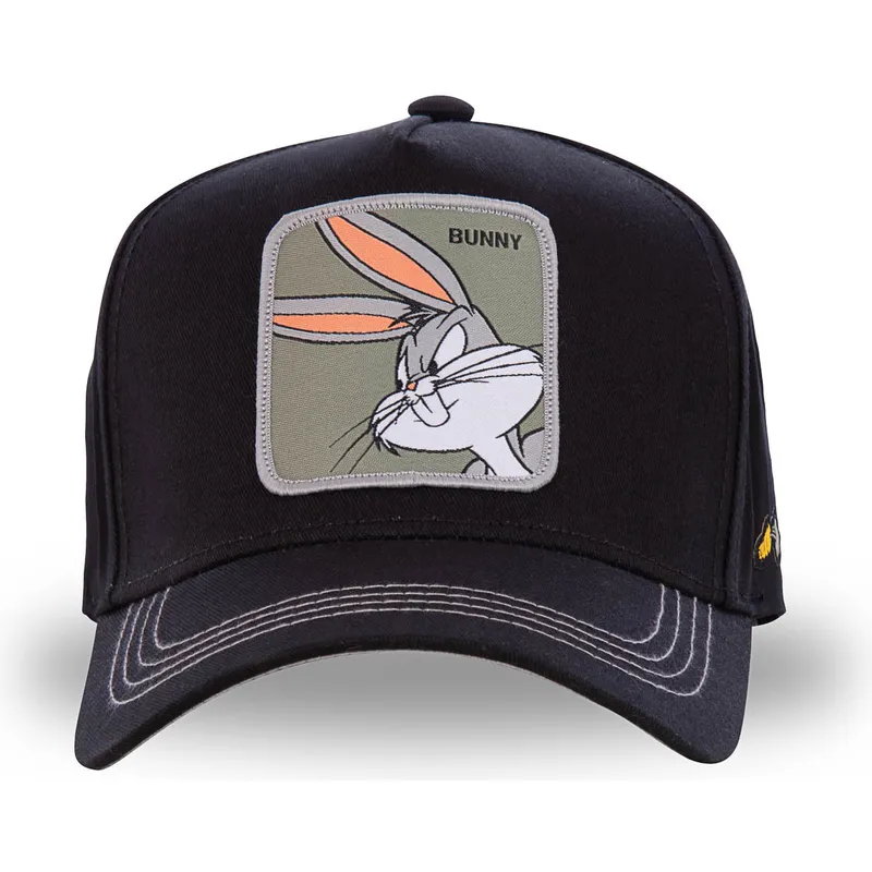 lippikset-kaareva-musta-snapback-bun3-vaiski-vull-looney-tunes-capslab