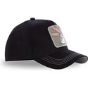 lippikset-kaareva-musta-snapback-bun3-vaiski-vull-looney-tunes-capslab
