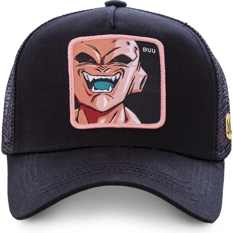cap-kaareva-black-snapback-kid-buu-dragon-ball-capslab cap-kaareva-black-snapback-kid-buu-dragon-ball-capslab