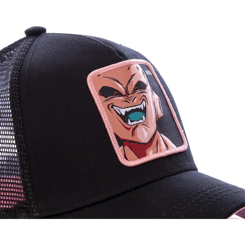 cap-kaareva-black-snapback-kid-buu-dragon-ball-capslab cap-kaareva-black-snapback-kid-buu-dragon-ball-capslab