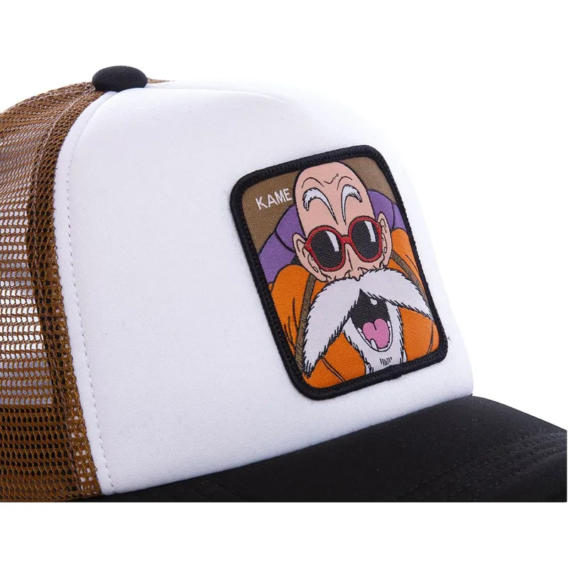 lippikset-kaareva-rekka-valkoinen-snapback-kam3m-muten-roshi-dragon-ball-capslab lippikset-kaareva-rekka-valkoinen-snapback-kam3m-muten-roshi-dragon-ball-capslab