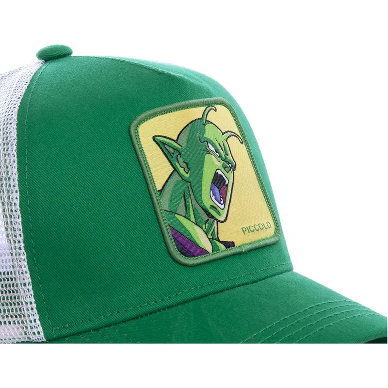 lippikset-kaareva-rekka-vihrea-snapback-pic1-piccolo-dragon-ball-capslab