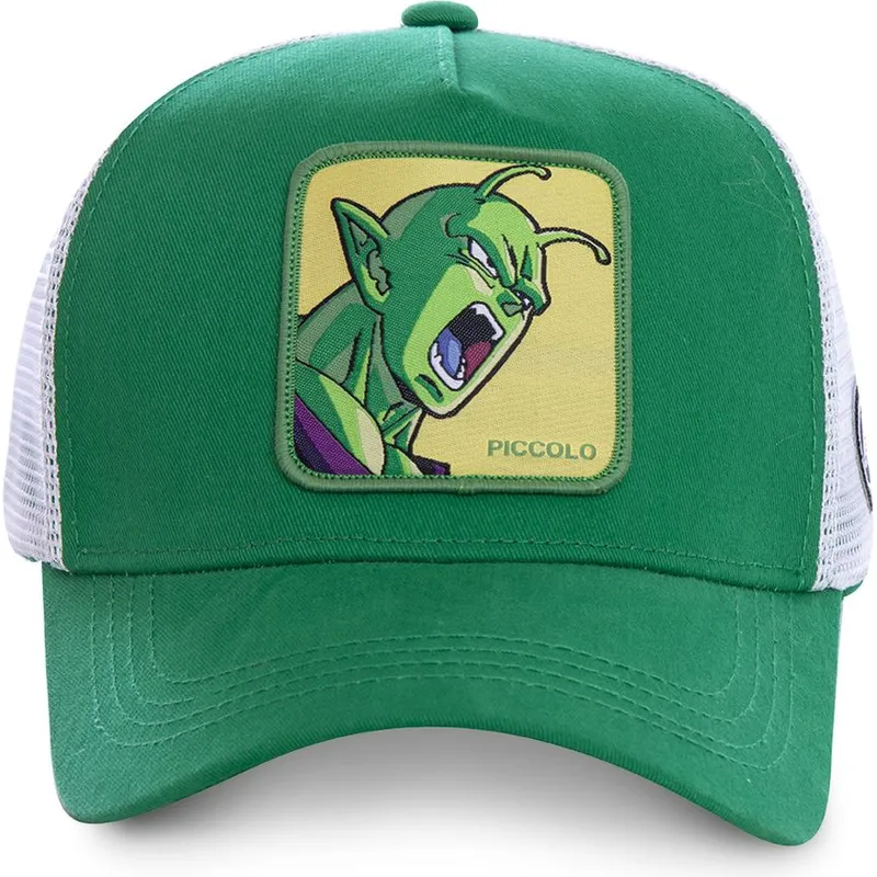 lippikset-kaareva-rekka-vihrea-snapback-pic1-piccolo-dragon-ball-capslab