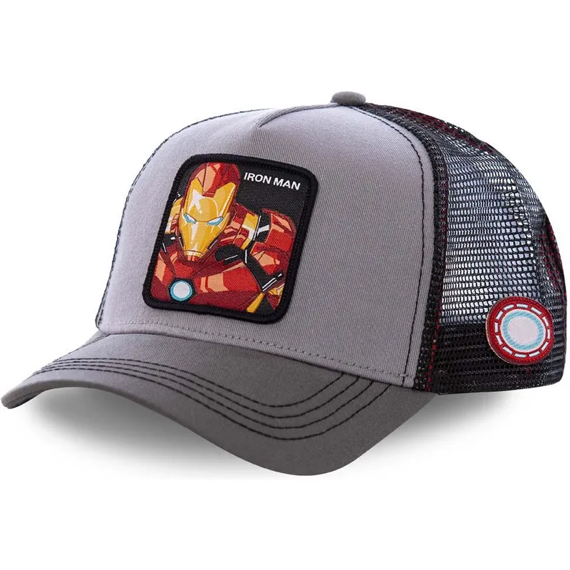 lippikset-kaareva-rekka-harmaa-snapback-iro3-iron-man-marvel-comics-capslab lippikset-kaareva-rekka-harmaa-snapback-iro3-iron-man-marvel-comics-capslab