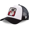 lippikset-kaareva-rekka-valkoinen-snapback-pet2-puujalka-pete-disney-capslab