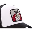 lippikset-kaareva-rekka-valkoinen-snapback-pet2-puujalka-pete-disney-capslab