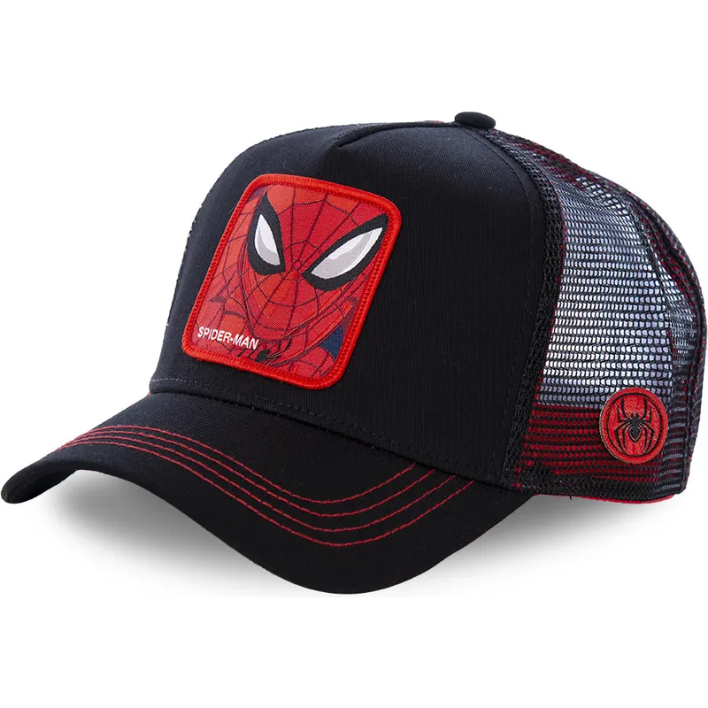 lippikset-kaareva-rekka-musta-snapback-spi2-spider-man-marvel-comics-capslab