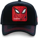 lippikset-kaareva-musta-snapback-spi3-spider-man-marvel-comics-capslab