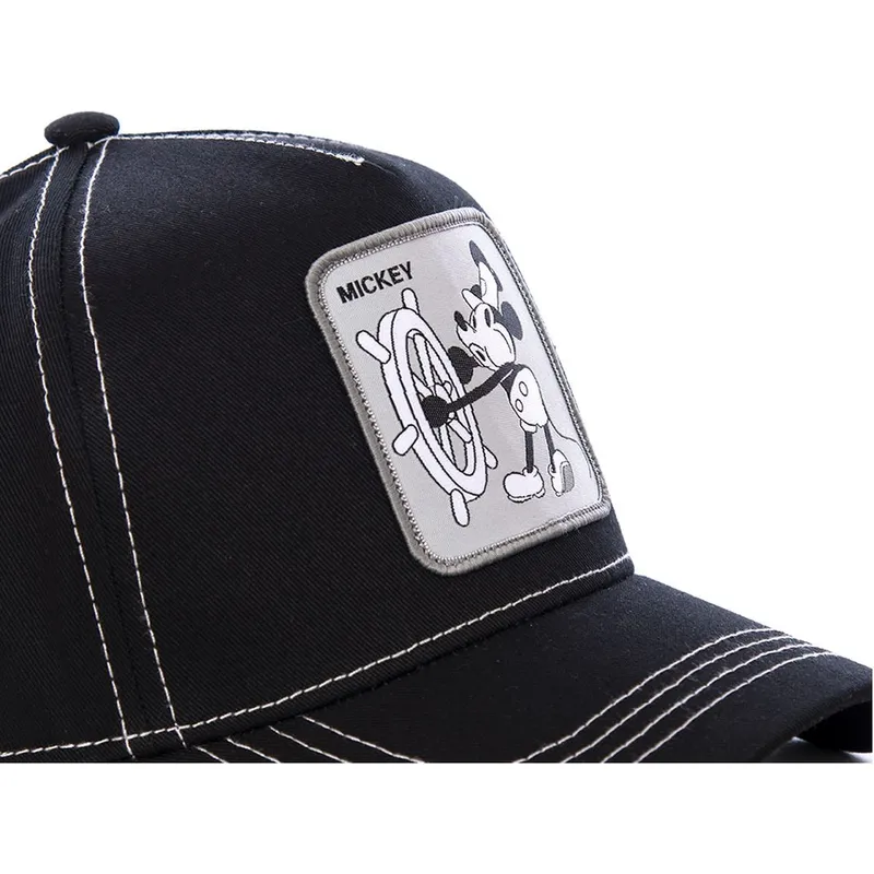 lippikset-kaareva-musta-snapback-vintage-vin1-mickey-mouse-disney-capslab
