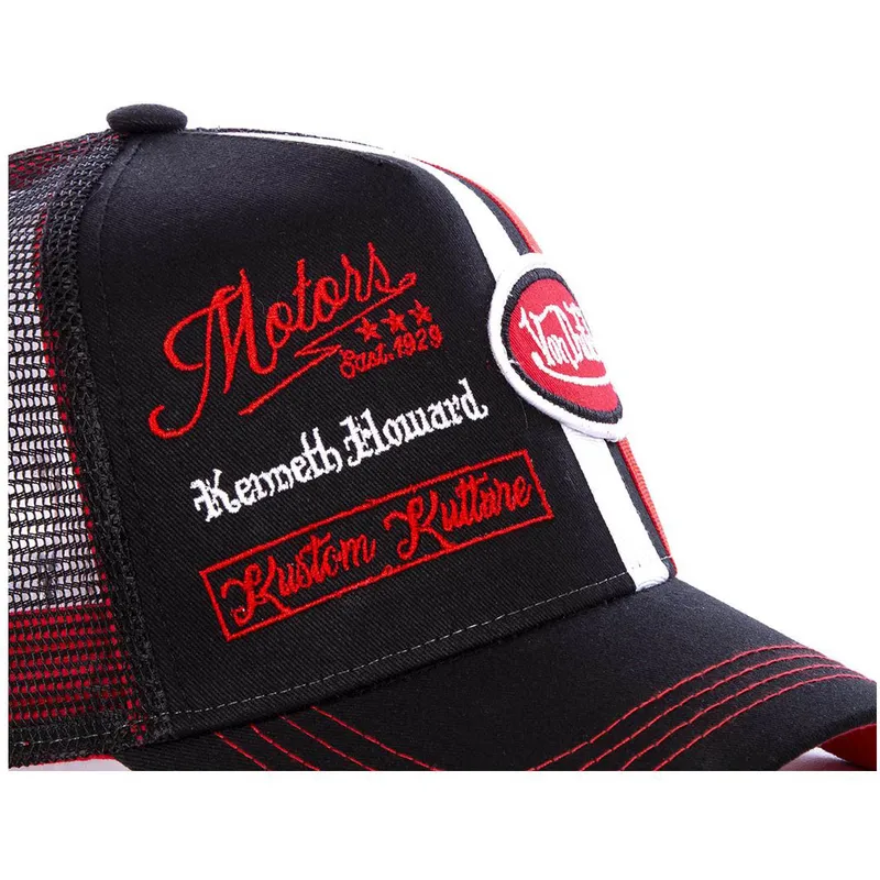 lippikset-kaareva-rekka-musta-snapback-mcqbla-von-dutch
