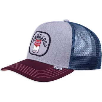 Cap kaareva gray snapback Djinns