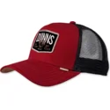 lippikset-kaareva-rekka-punainen-snapback-nothing-club-djinns