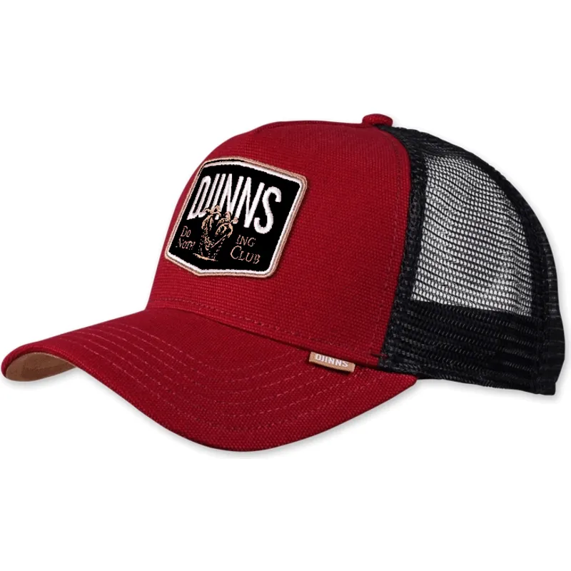 lippikset-kaareva-rekka-punainen-snapback-nothing-club-djinns