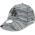 lippikset-kaareva-harmaa-saadettava-nauha-9forty-engineered-fit-los-angeles-dodgers-mlb-new-era