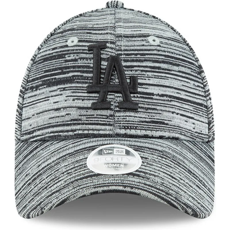 lippikset-kaareva-harmaa-saadettava-nauha-9forty-engineered-fit-los-angeles-dodgers-mlb-new-era