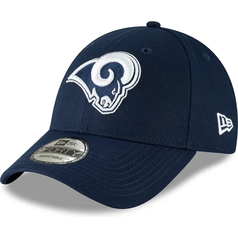 lippikset-kaareva-sininen-saadettava-nauha-9forty-the-league-los-angeles-rams-nfl-new-era