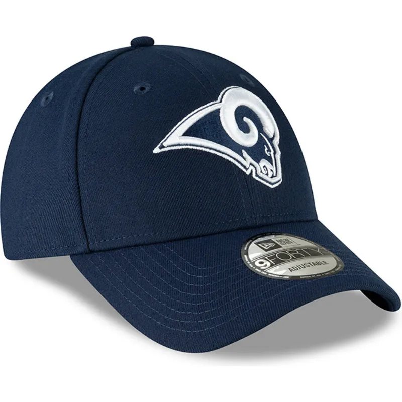 lippikset-kaareva-sininen-saadettava-nauha-9forty-the-league-los-angeles-rams-nfl-new-era