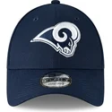 lippikset-kaareva-sininen-saadettava-nauha-9forty-the-league-los-angeles-rams-nfl-new-era