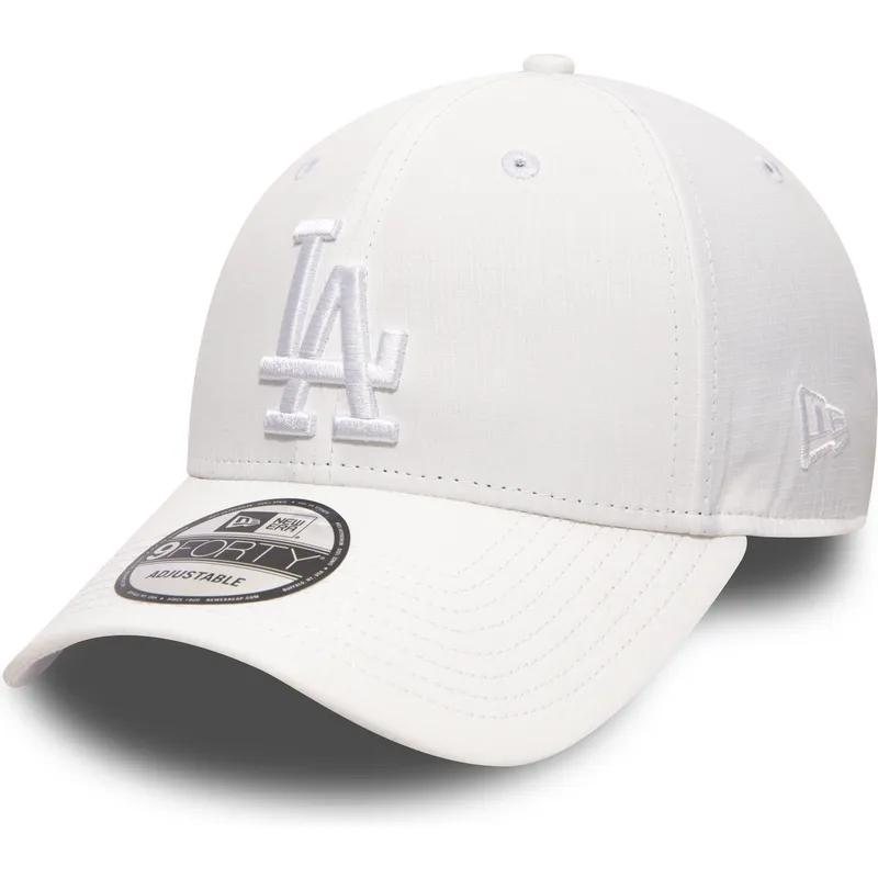 lippikset-kaareva-valkoinen-saadettava-nauha-9forty-nano-ripstop-los-angeles-dodgers-mlb-new-era