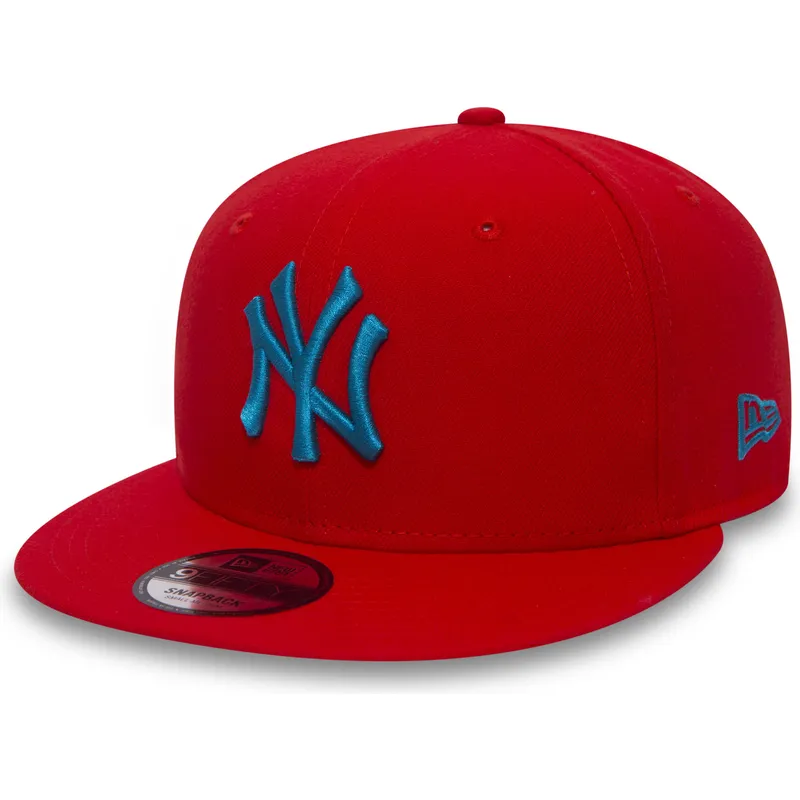 lippikset-littea-punainen-snapback-9fifty-essential-league-new-york-yankees-mlb-new-era