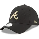 lippikset-kaareva-musta-saadettava-nauha-9forty-sport-atlanta-braves-mlb-new-era