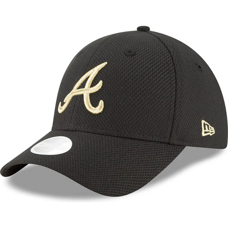 lippikset-kaareva-musta-saadettava-nauha-9forty-sport-atlanta-braves-mlb-new-era
