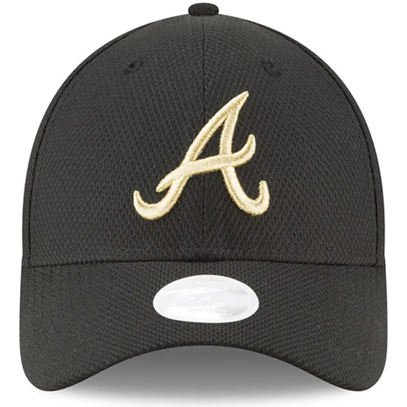 lippikset-kaareva-musta-saadettava-nauha-9forty-sport-atlanta-braves-mlb-new-era