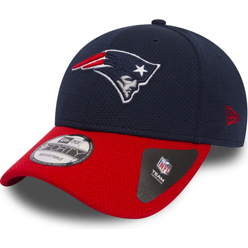 lippikset-kaareva-laivastonsininen-saadettava-nauha-9forty-team-mesh-new-england-patriots-nfl-new-era