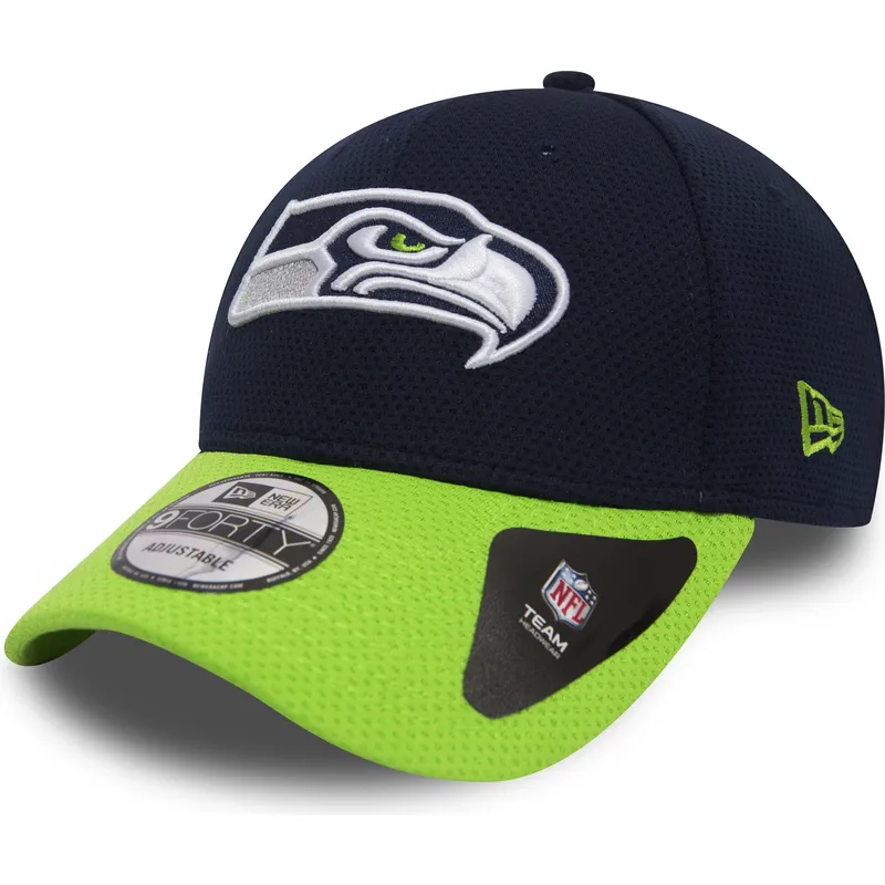 lippikset-kaareva-laivastonsininen-saadettava-nauha-9forty-team-mesh-seattle-seahawks-nfl-new-era