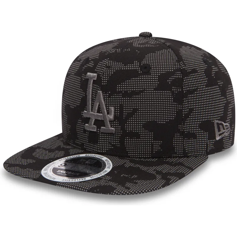 lippikset-littea-musta-snapback-9fifty-night-time-reflective-los-angeles-dodgers-mlb-new-era